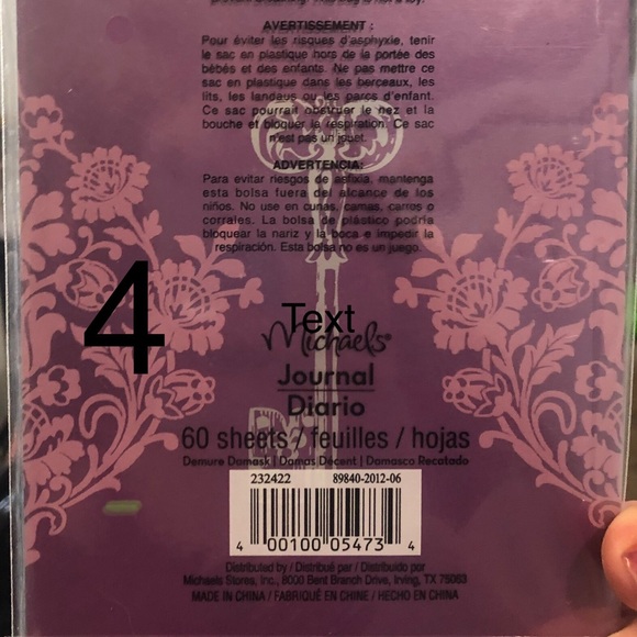 4 different journals 60 pages each perfect to keep in the purse. - Picture 8 of 8